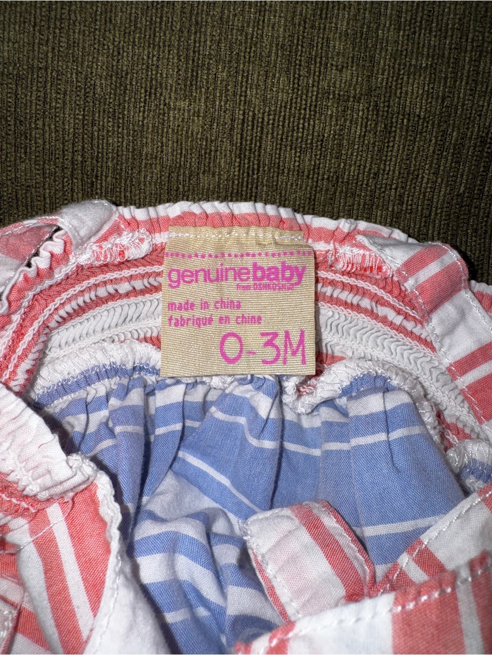 OshKosh B’gosh Red, White and Blue Dress - Picture 4 of 5